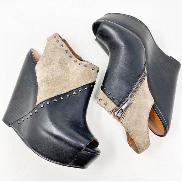 Lucky Brand Shoes - Lucky Brand Studded Wedges